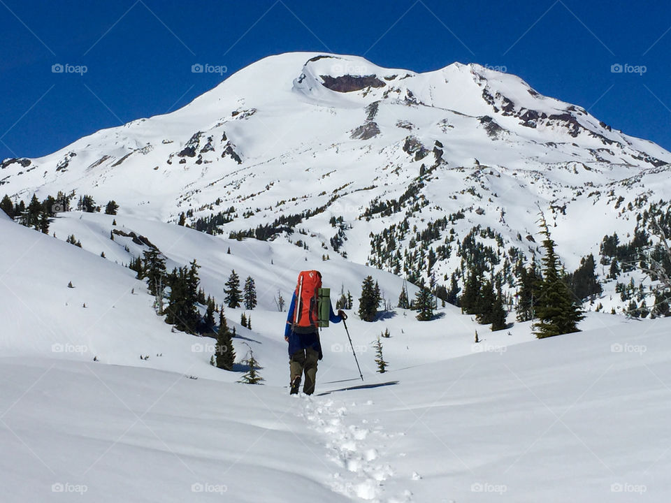 Winter Mountain Hiking