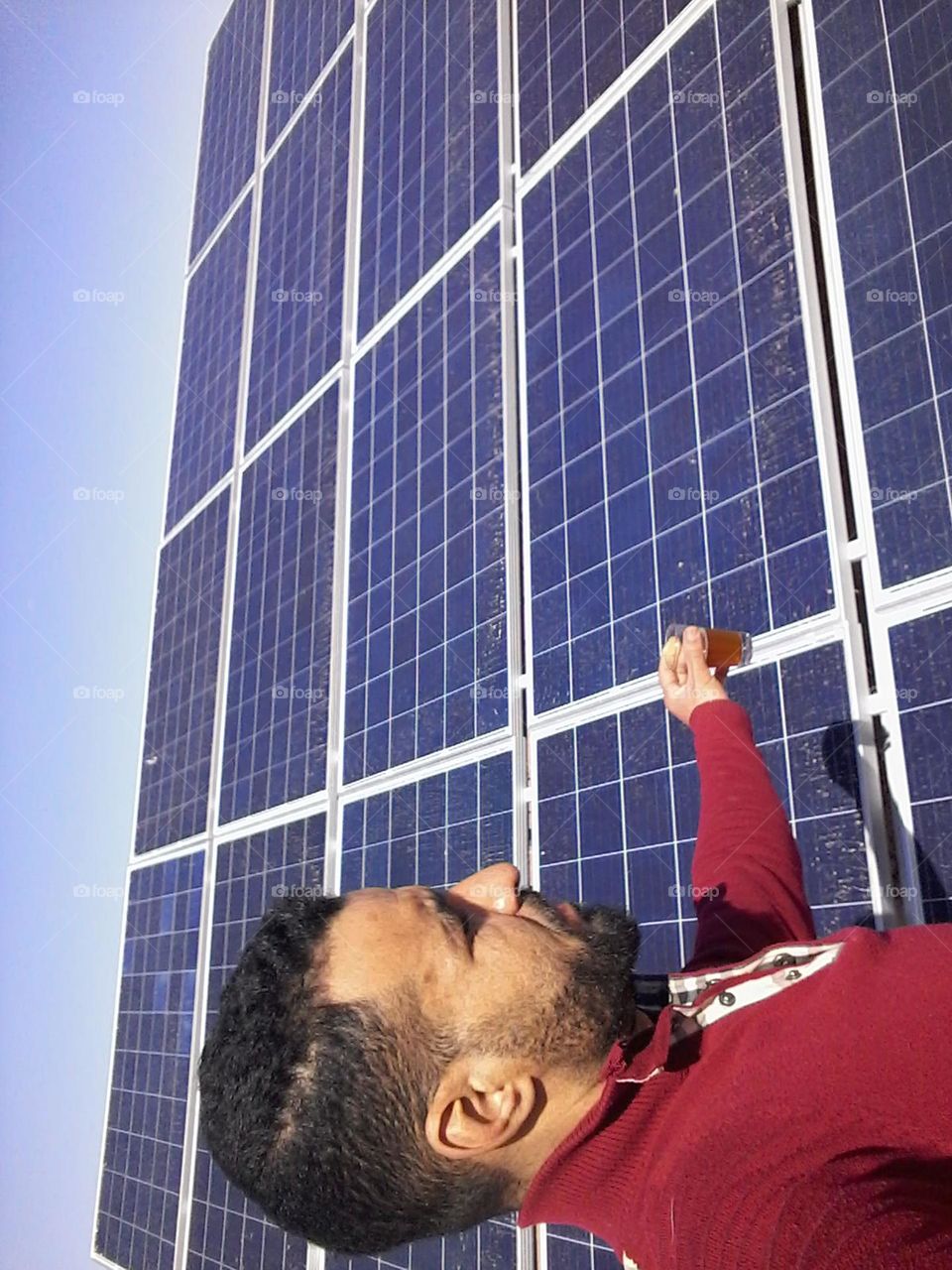 magenta color . clothe and tea