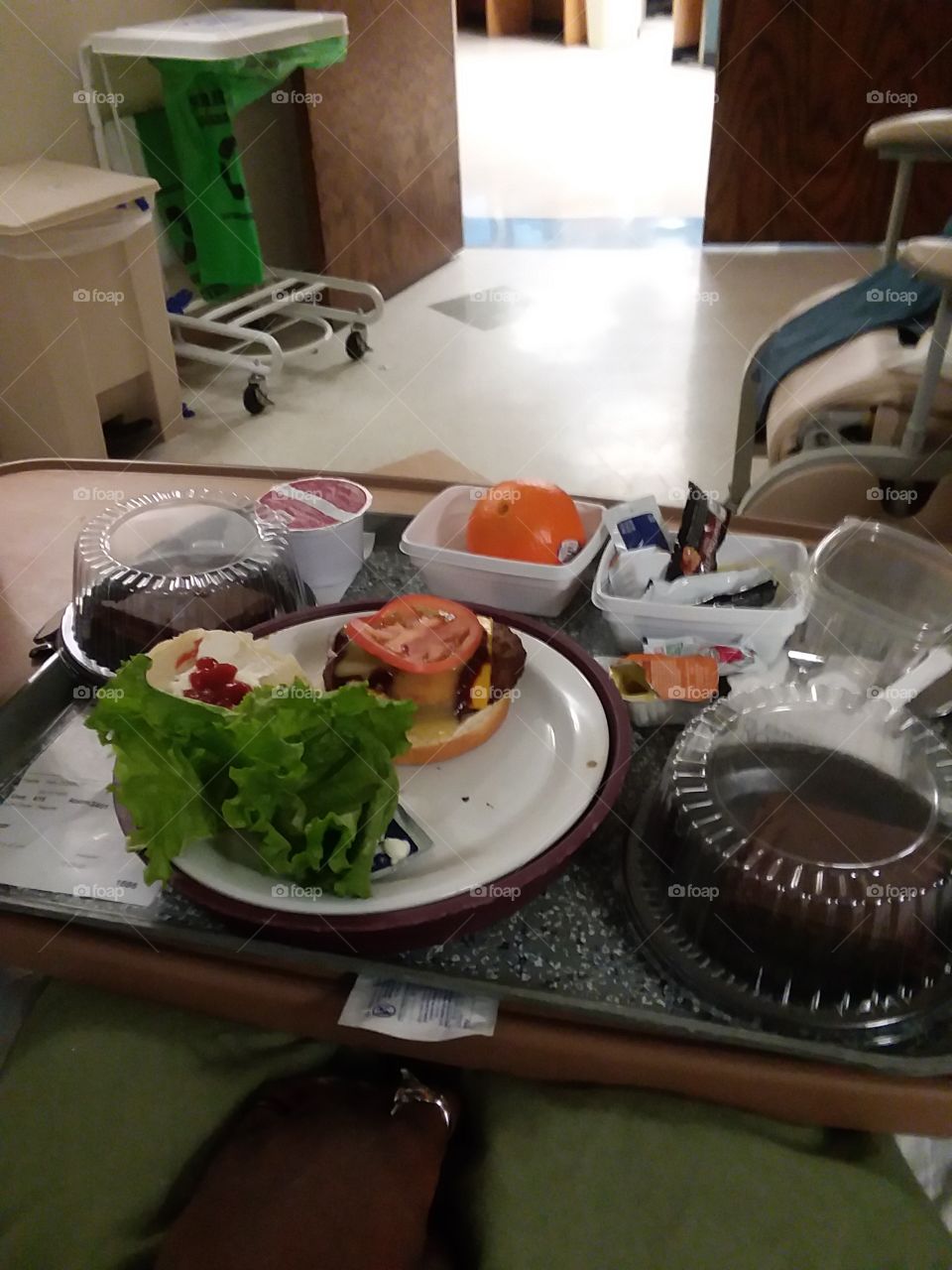 hospital food.