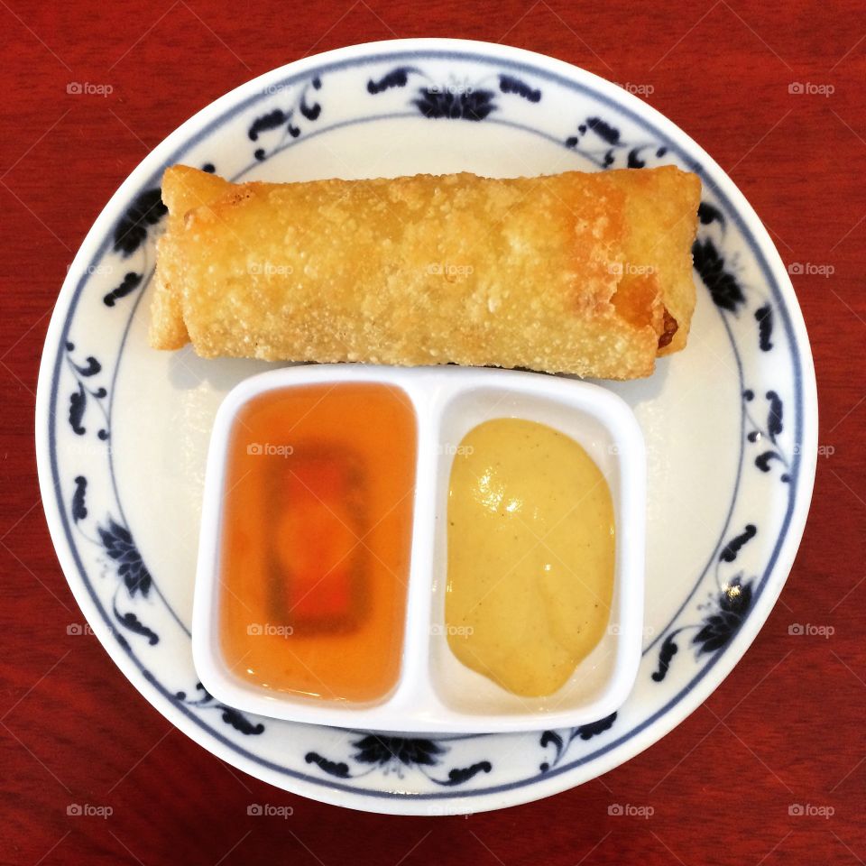 Egg rolls for every meal.