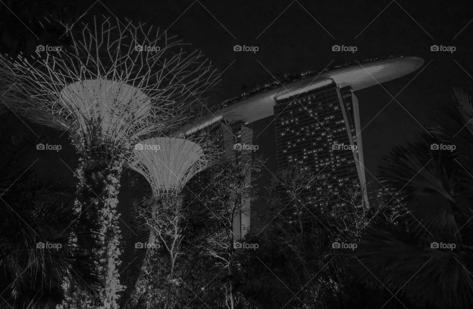 Scenery at Marina Bay