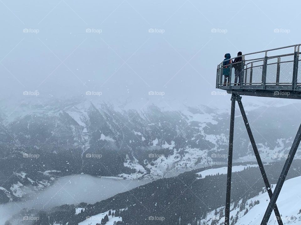 First cliff walk at Grindelwald 