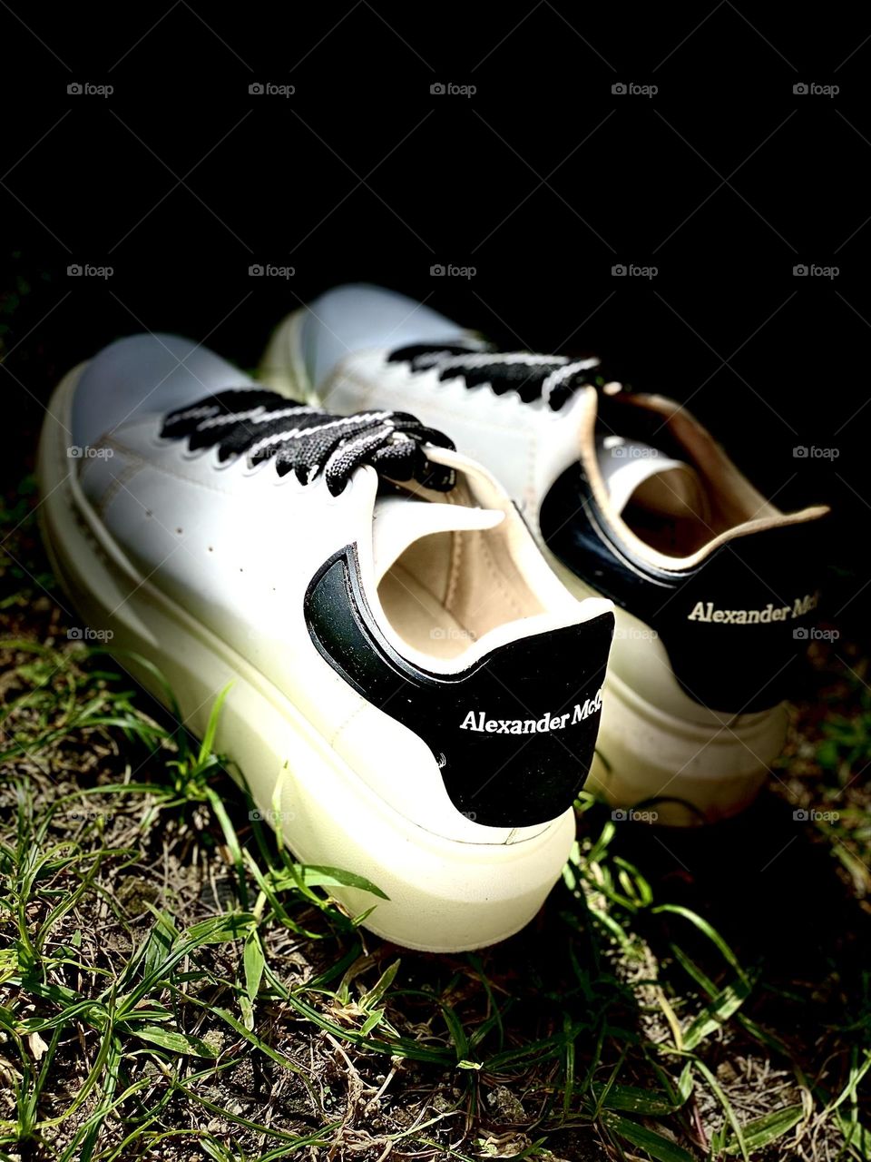 Black and White Sneakers