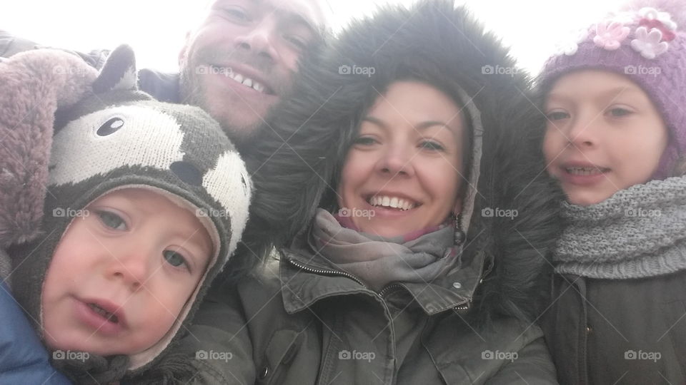 Portrait of a happy family