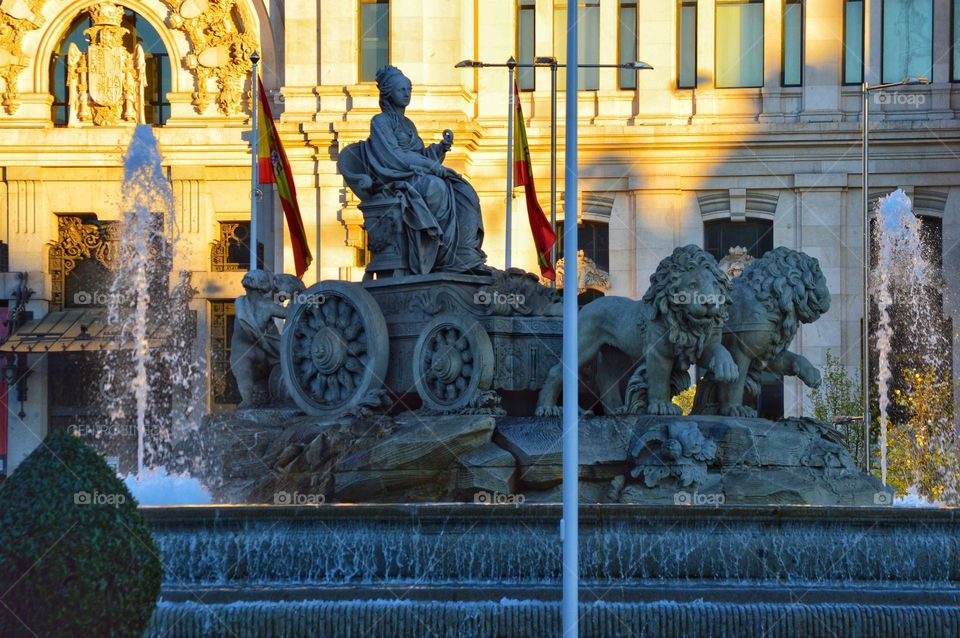 La Cibeles fountain, Madrid