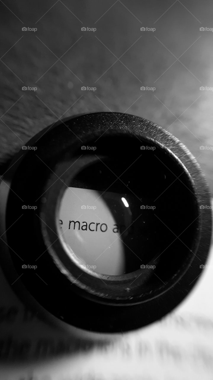 Macro lens.