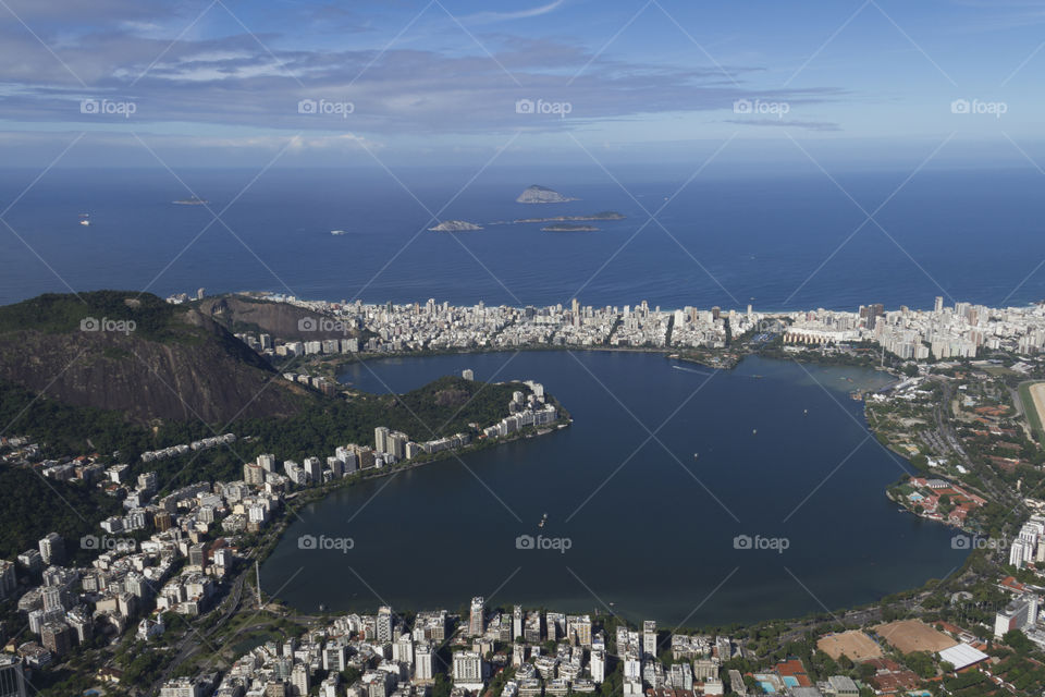 City of Rio de Janeiro - Lagoa Rodrigo de Freitas.