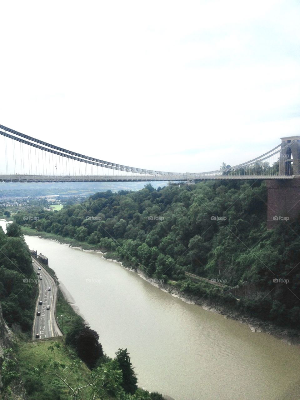 River view Bristol England 