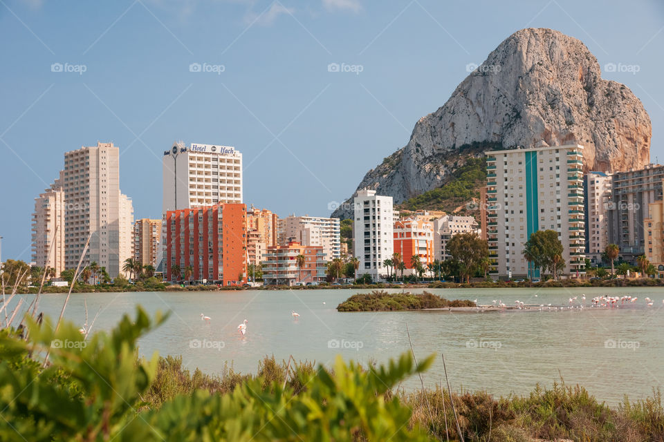 Calpe in Spain 