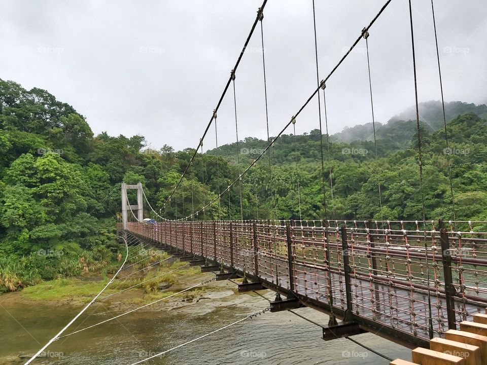 Hanging Bridge Jingan Suspencion Bridge