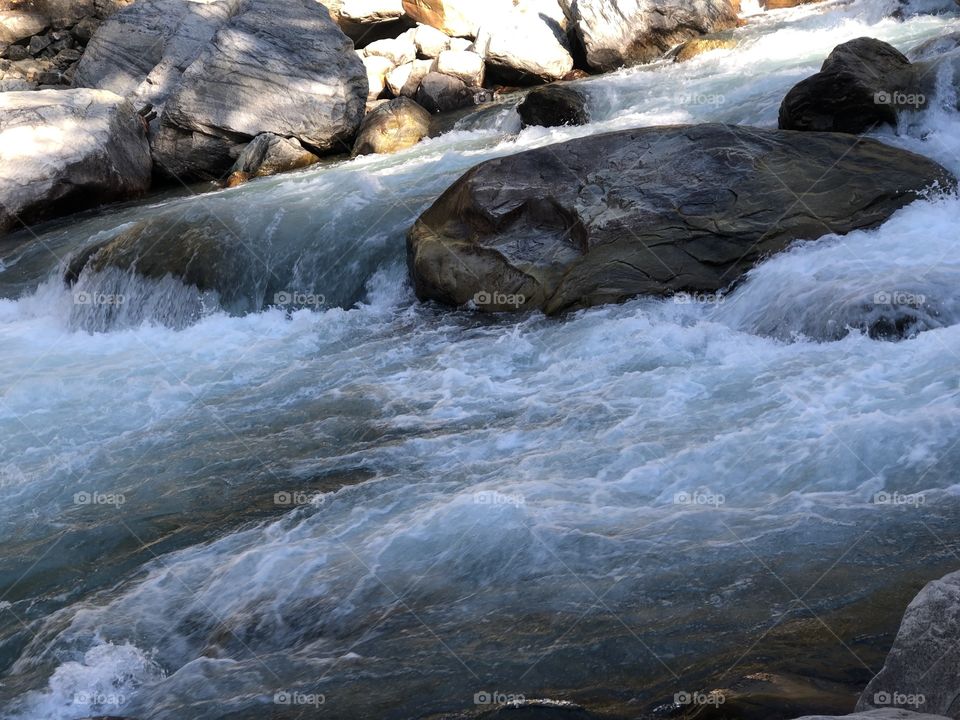 Amazing flow of River