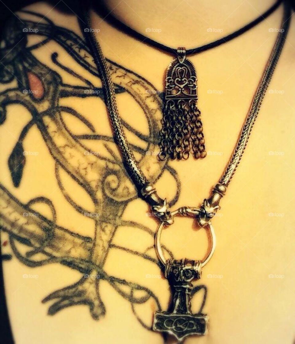 Norse jewellry. Kalevala and Mjolnir
