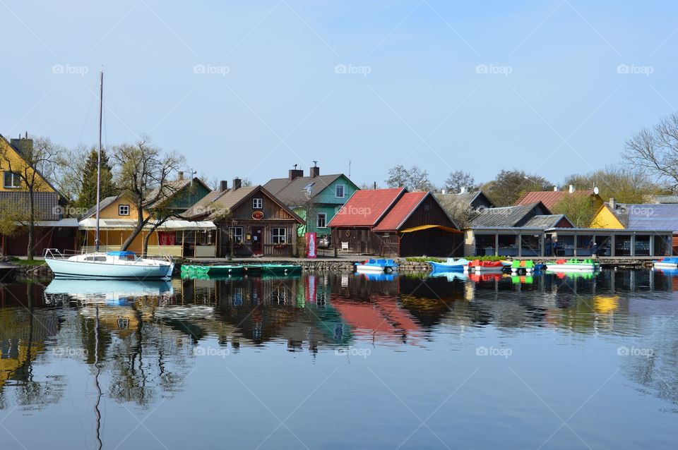 lakeshore and buildings