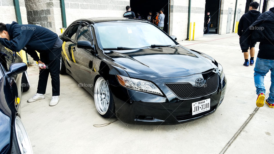 Stanced Camry