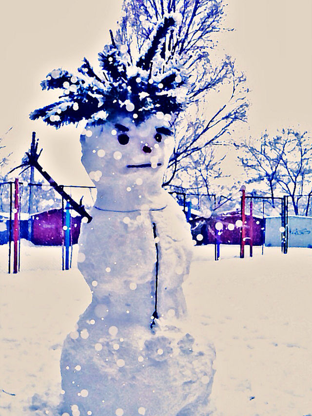 snow winter cold christmas by tinasha