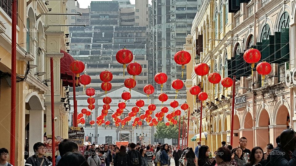 the lanterns