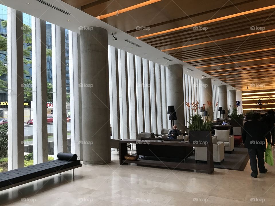 Hotel lobby 