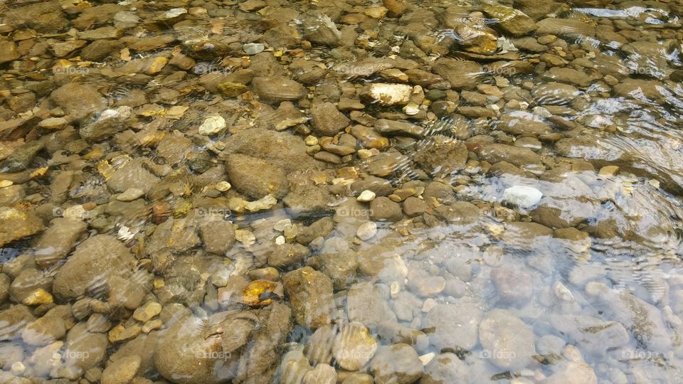 River stone texture
