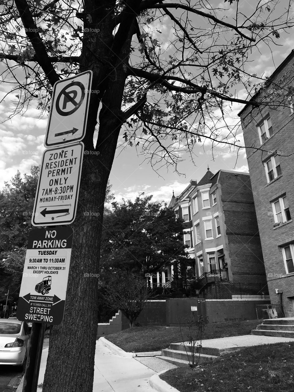 No Parking. Anywhere. DC