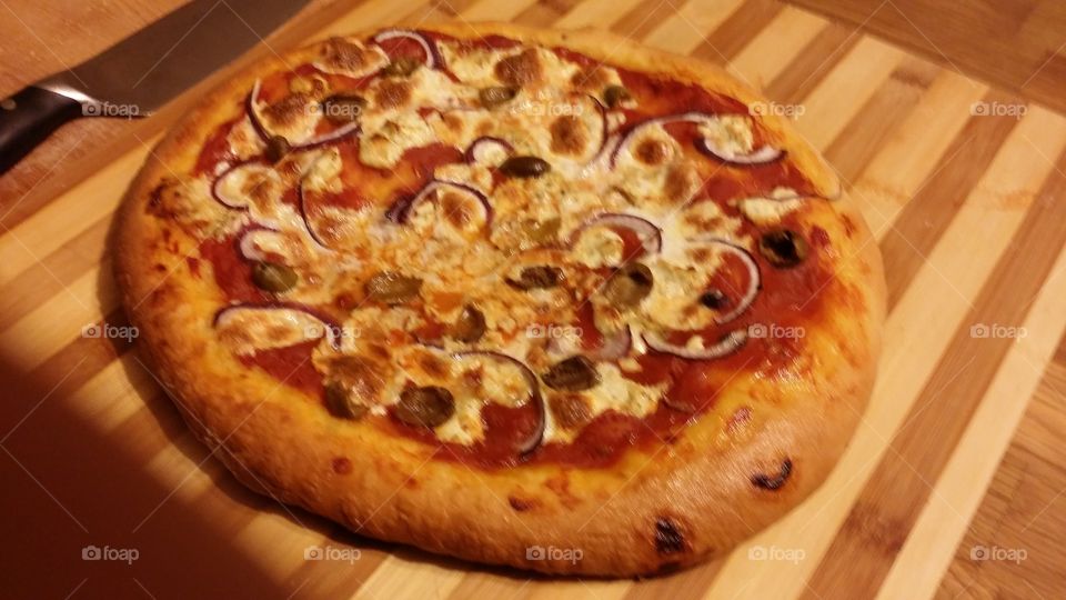 Homemade pizza!