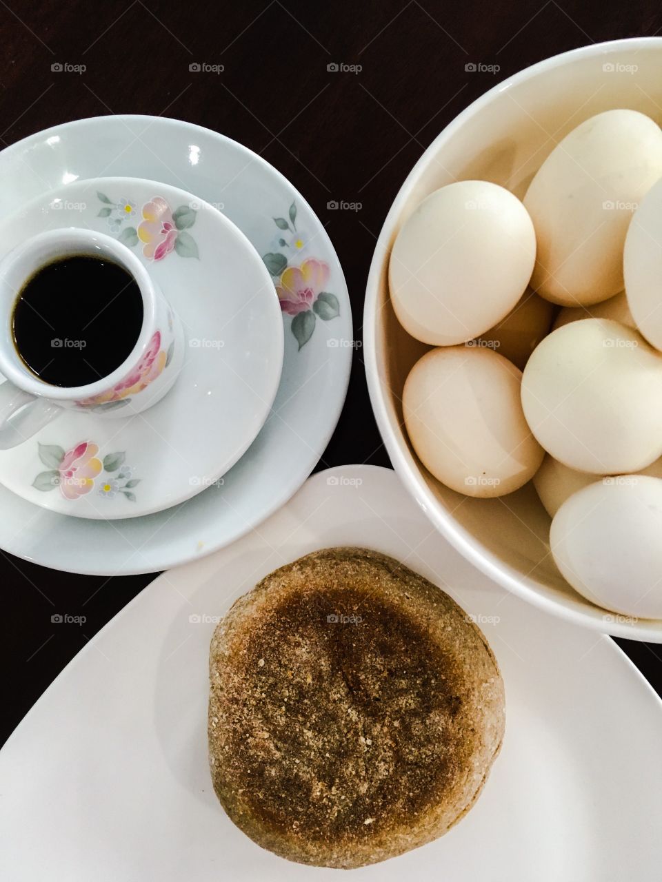 Coffee and eggs