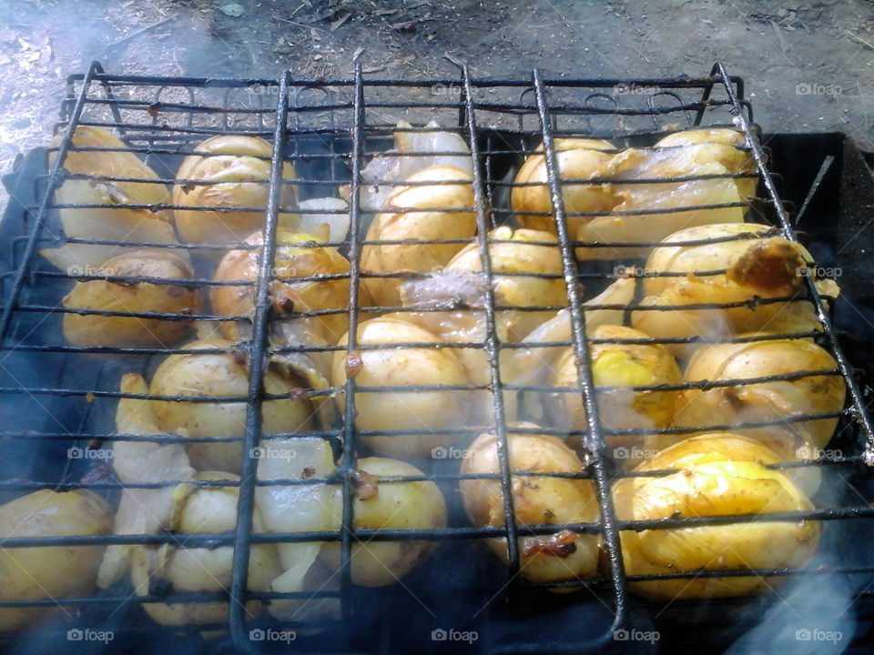 Fried potatoes