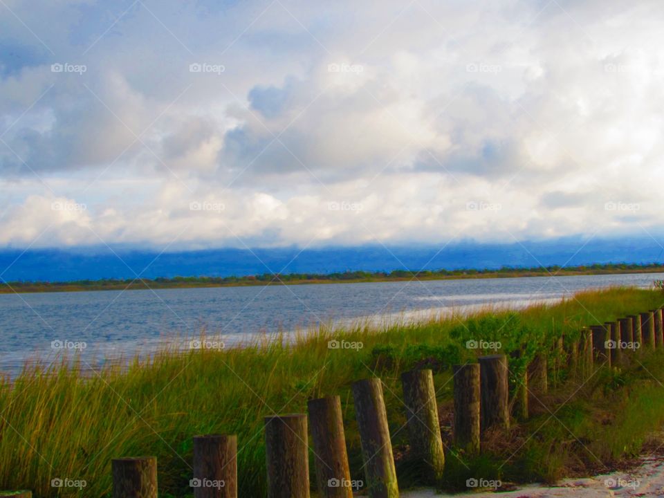 Morning , beach, ocean, landscape