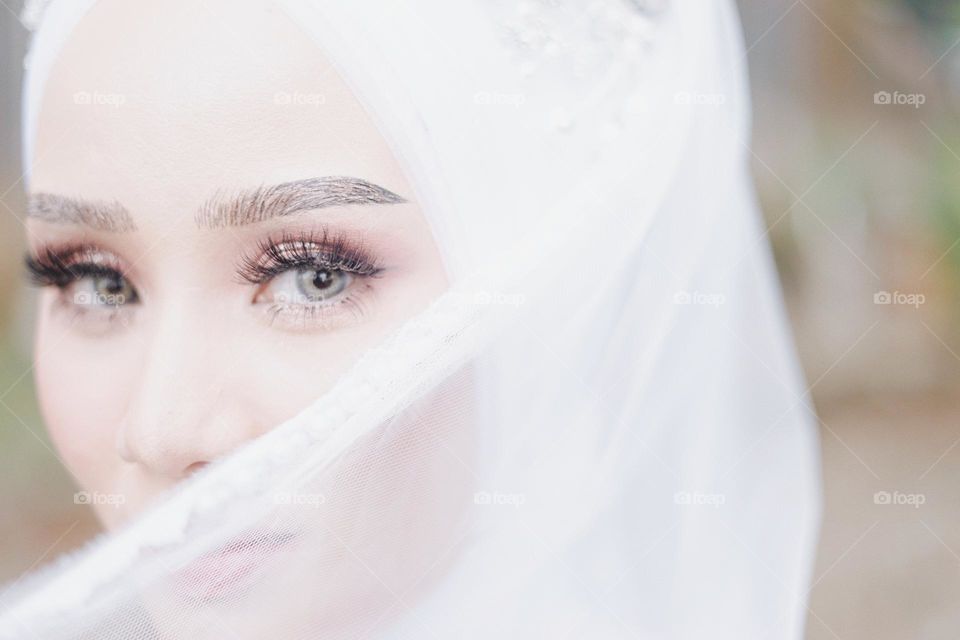 Wedding beauty eyes