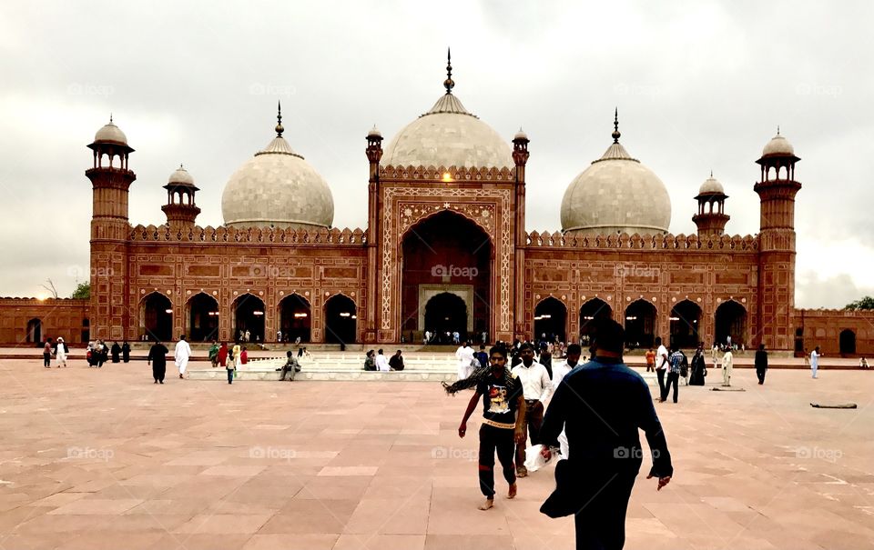 The Red Mosque, Lahore, Pakistan 