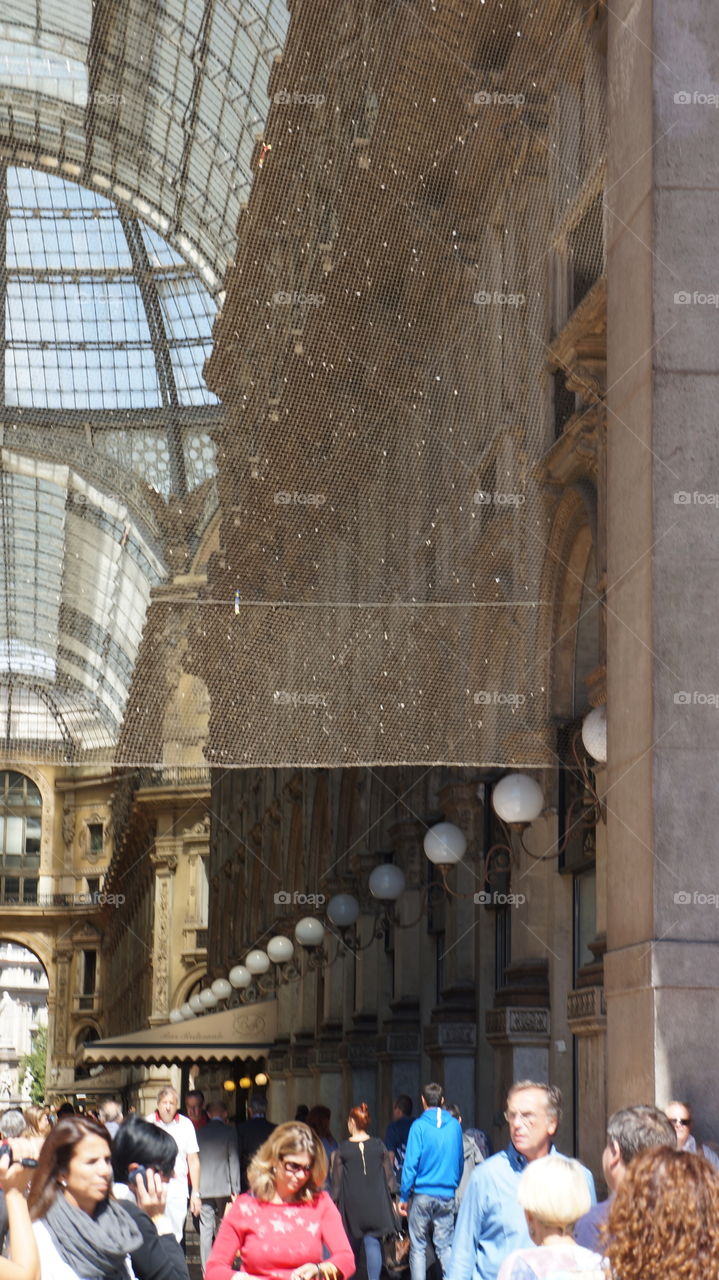 Milan. Galleries 