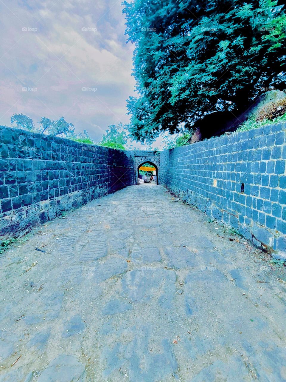 Entrance to the fort