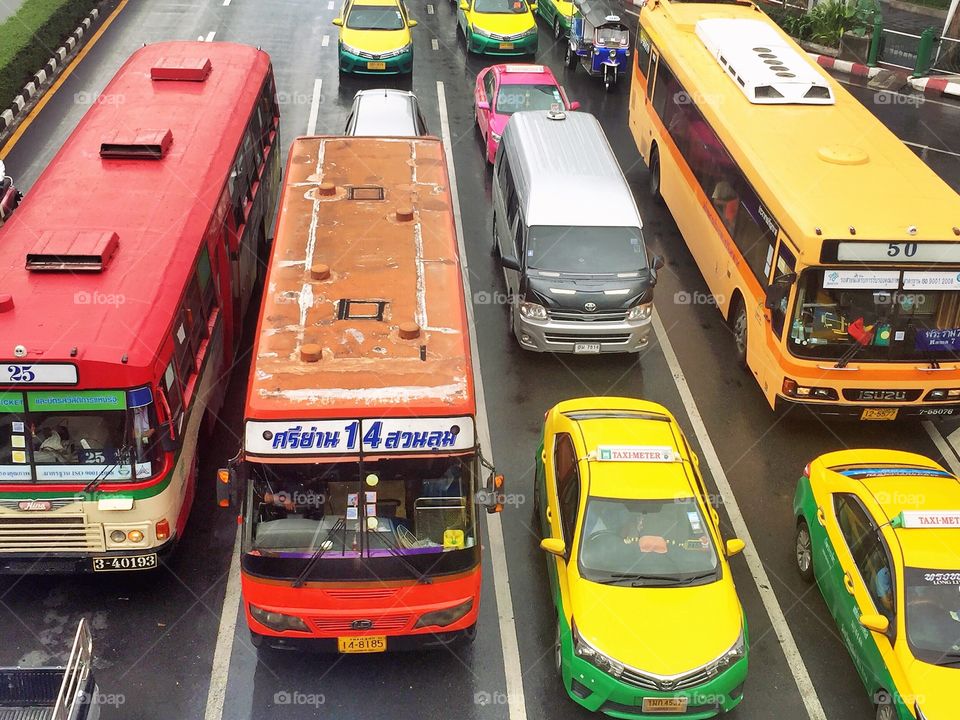 Bangkok public bus