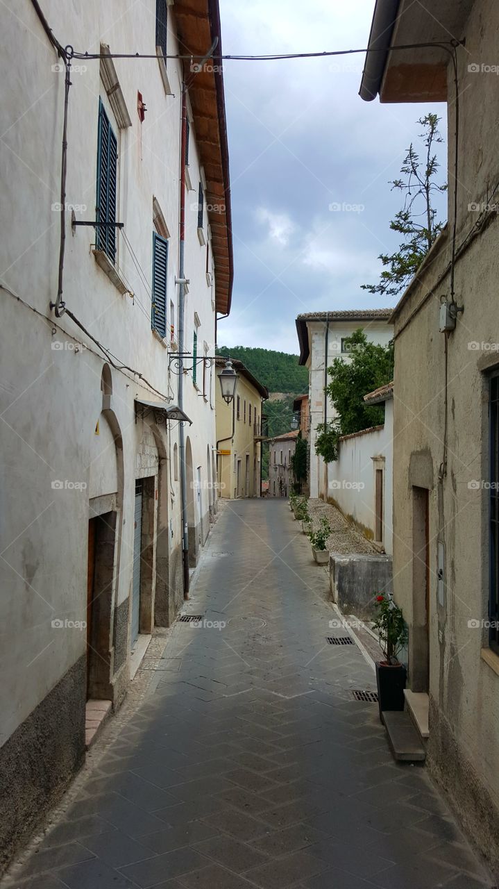 A really old street