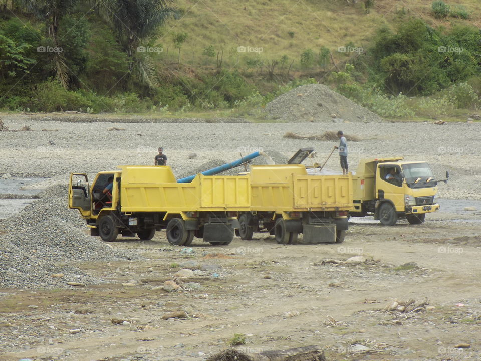 I love the work Load of sand