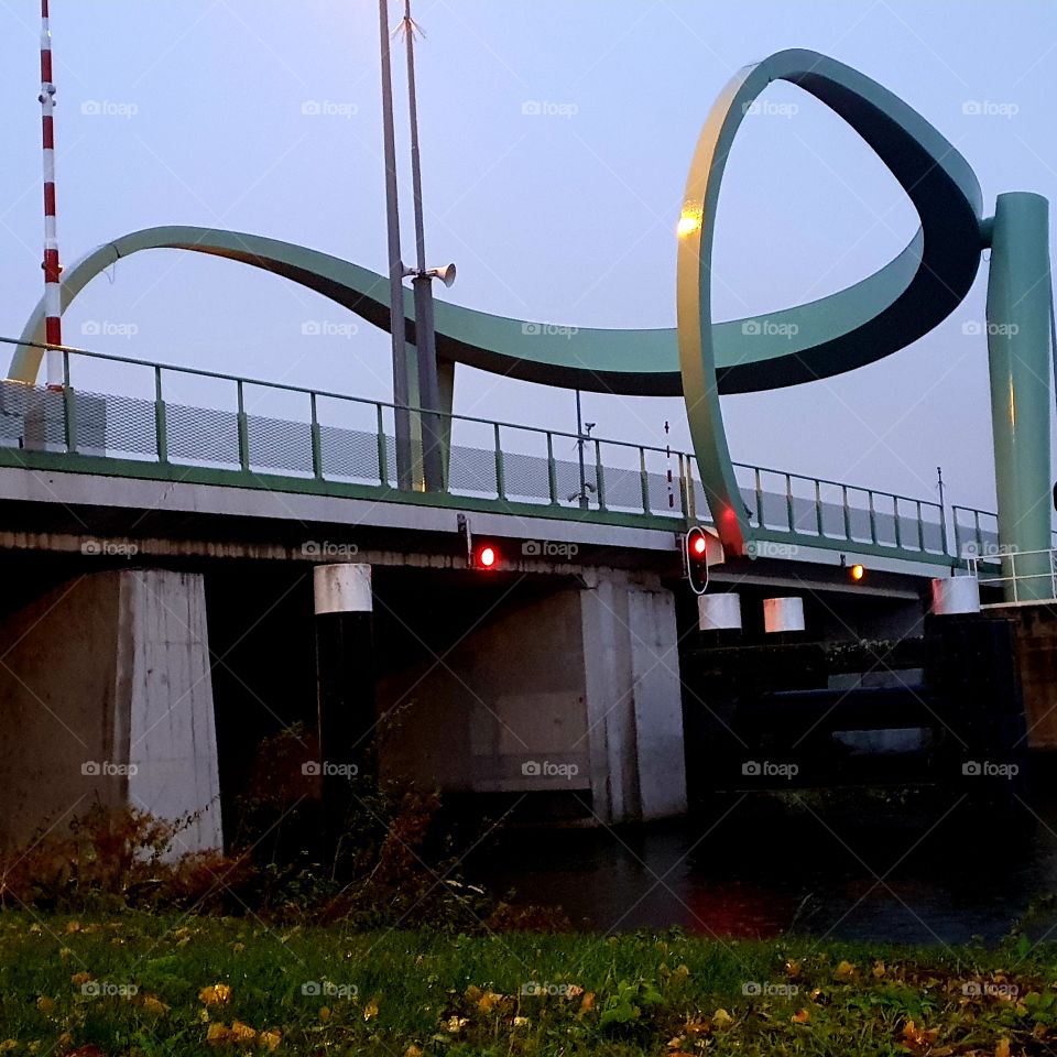 A bridge from Rotterdam Netherlands