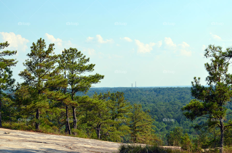 view from stone mountain