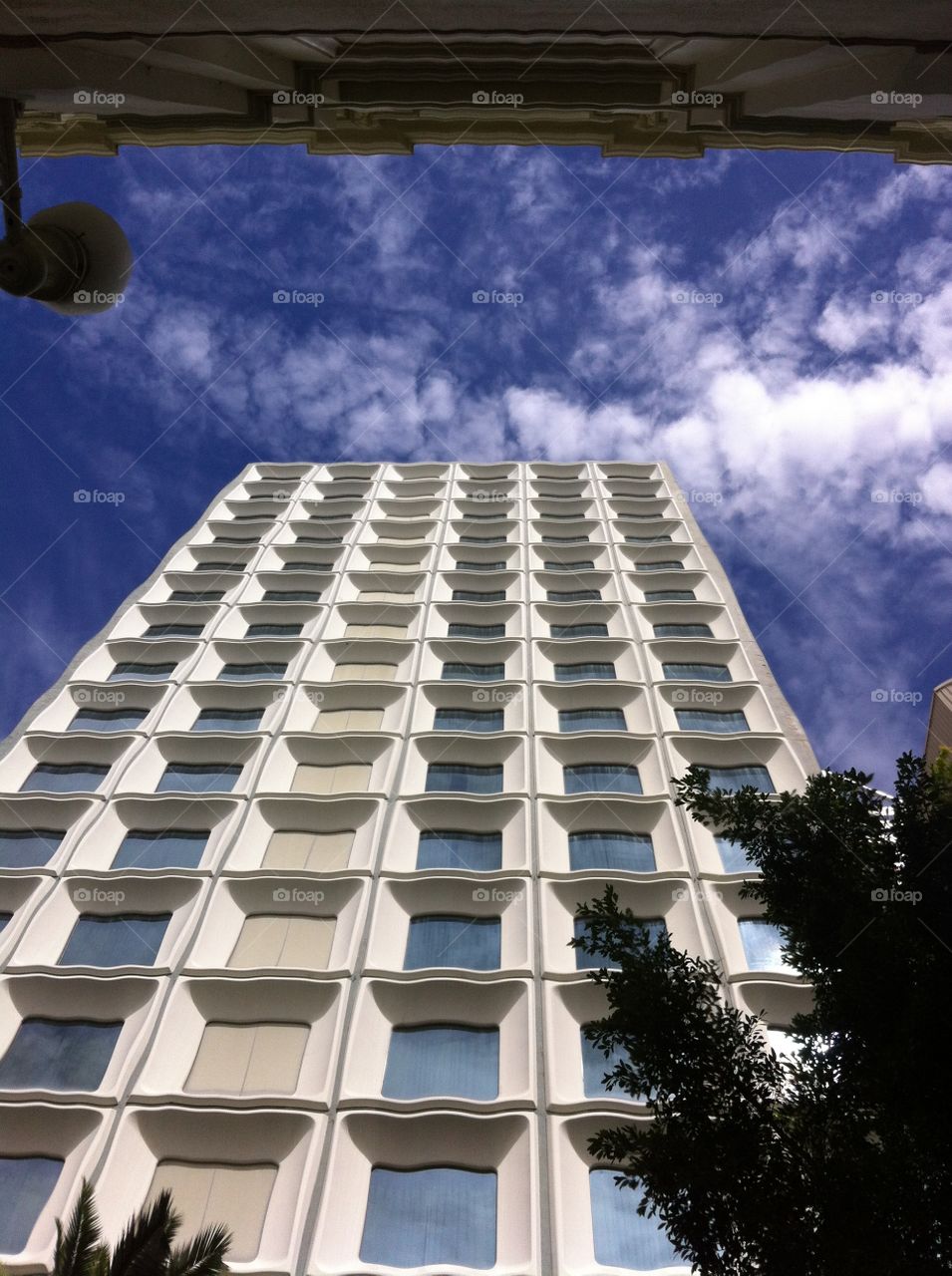 Building and sky