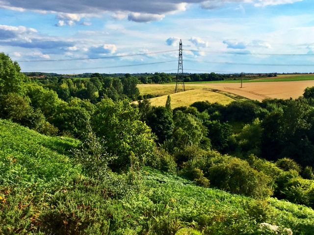 Rolling hills in Yorkshire 