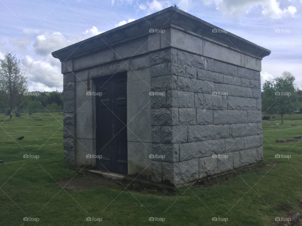 Family Mausoleum in Hazelwood Cemetery 