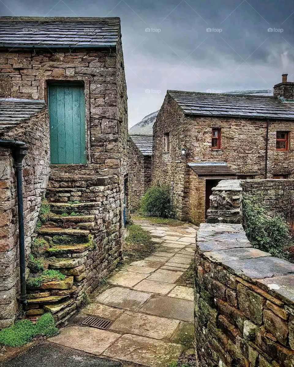 Glory be to God, the magnificent and picturesque view and the natural green trees are a view that is nothing more wonderful than it