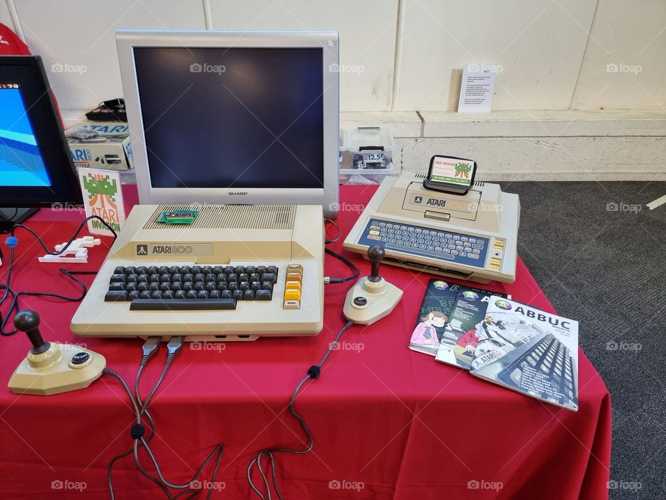 Vintage nostalgy: retro computers Commodore