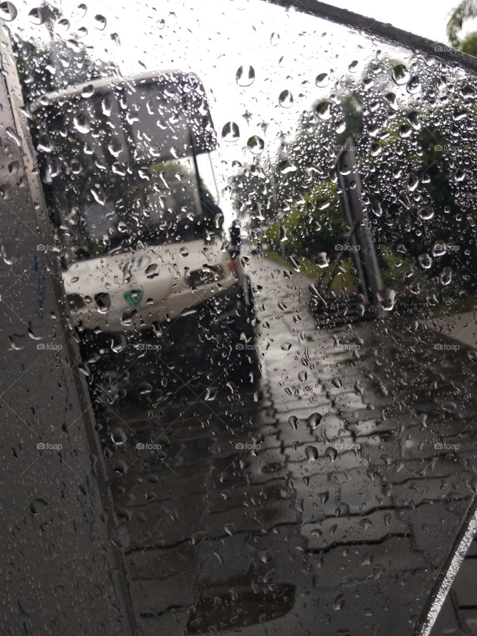 rainy drop in the texture