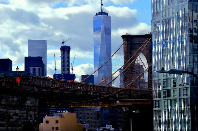 Traveling through Brooklyn on the BQE
