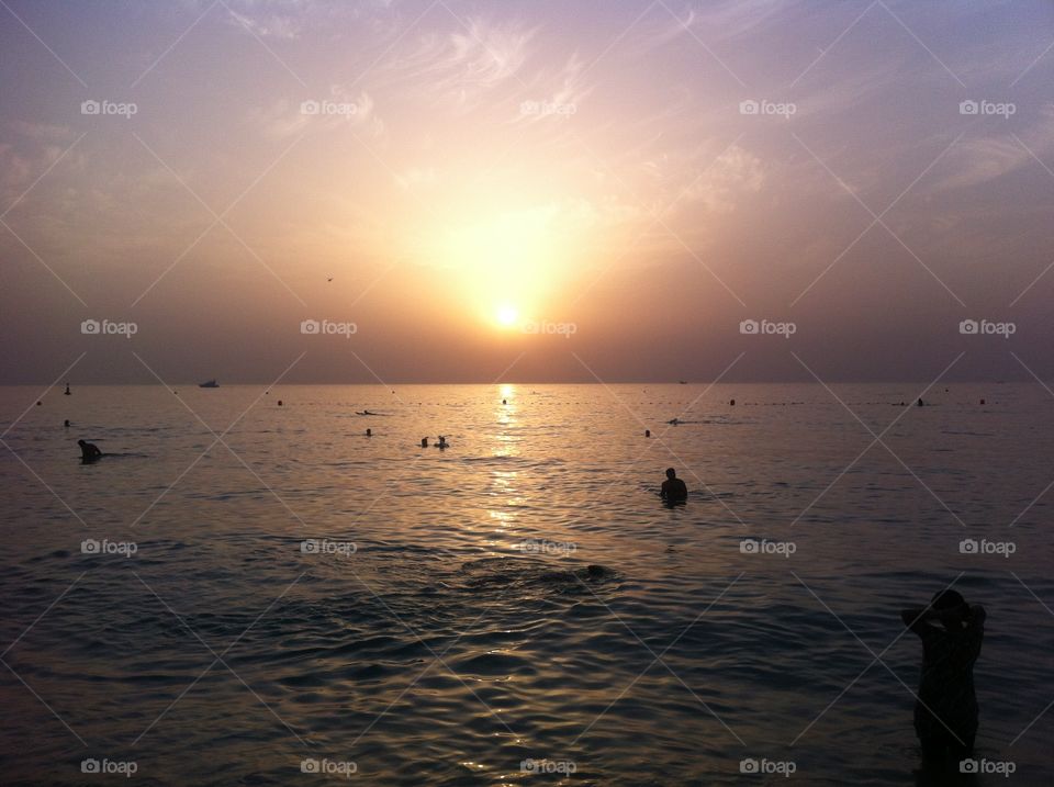 Jumeriah Beach Sunset 