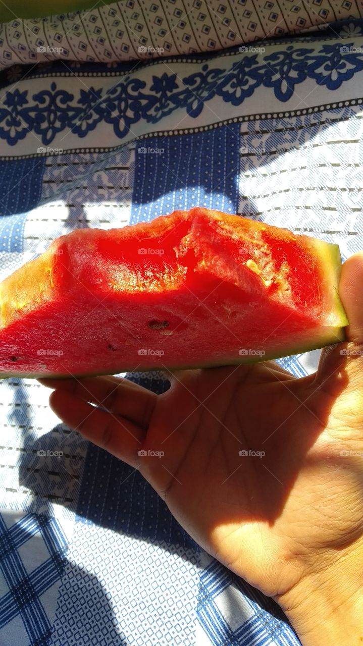 Red  juicy watermelon