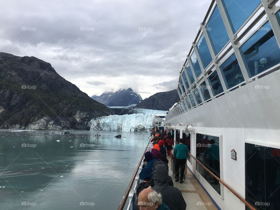 Glacier watching