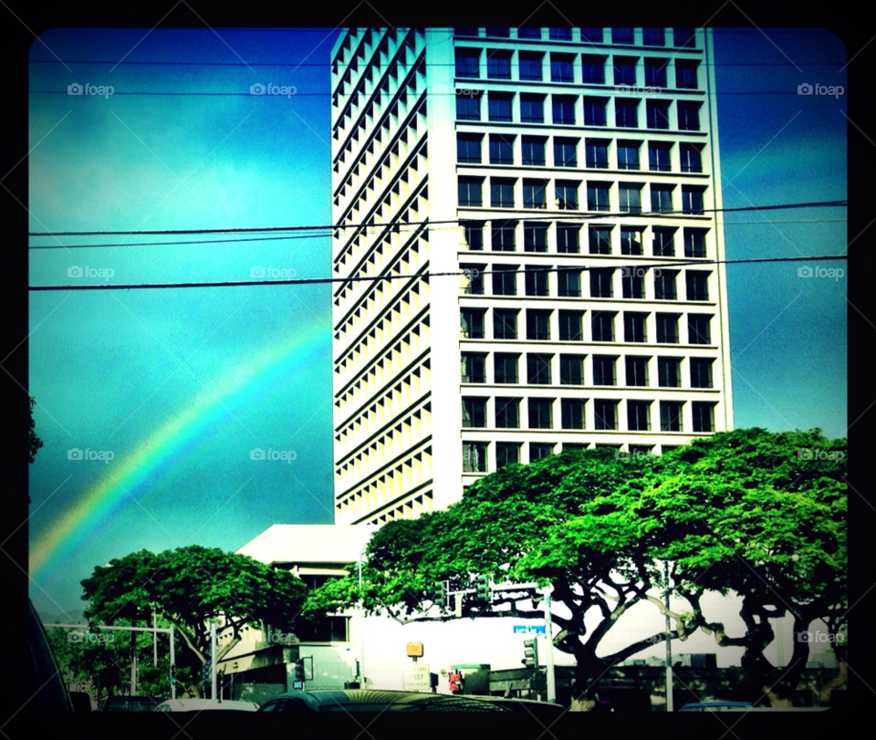 rainbow waikiki following the pot of gold at the end by domina69