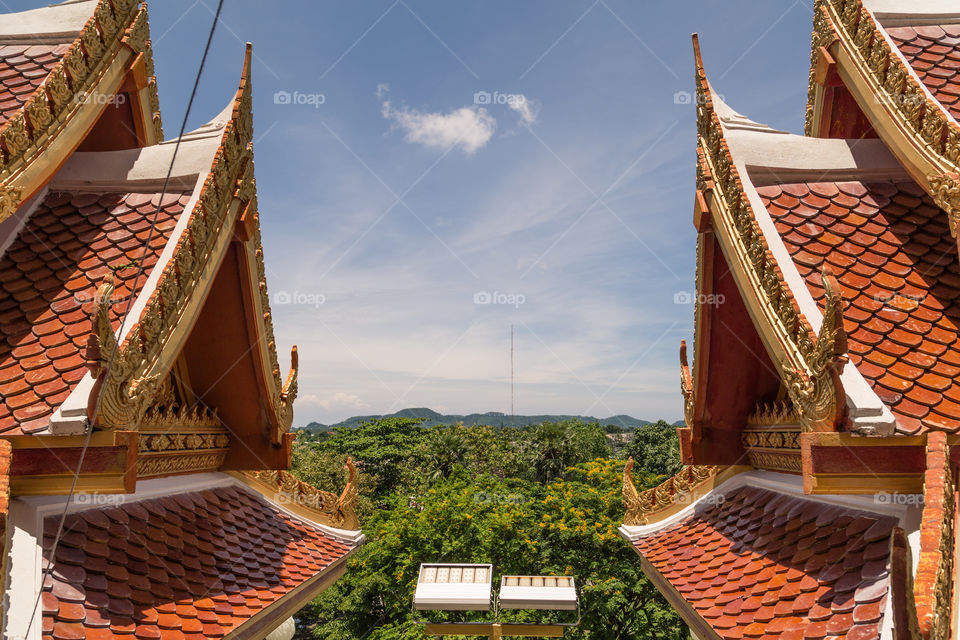 Chalong temple, Phuket, Thailand 