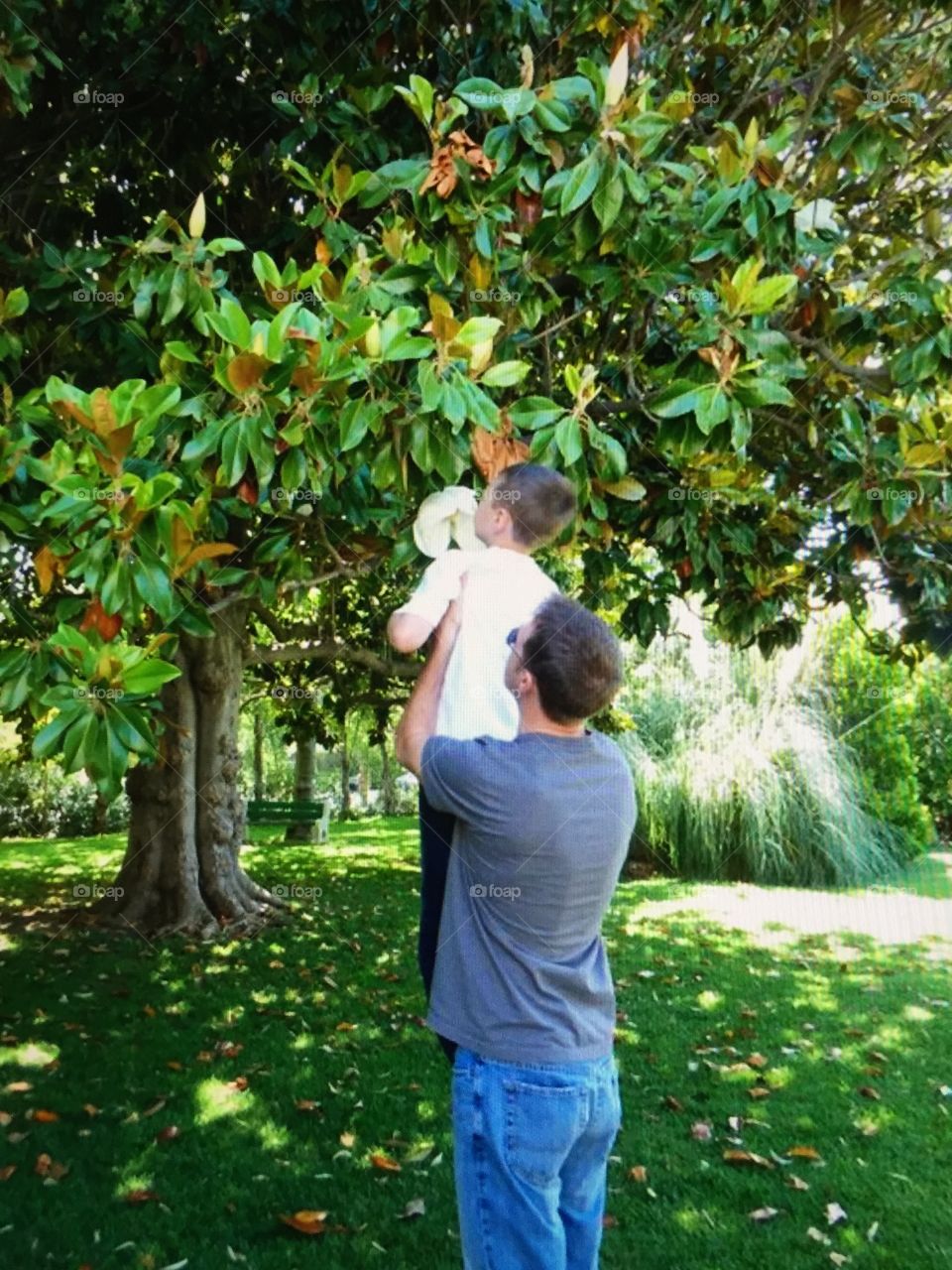 Smelling the flowers 