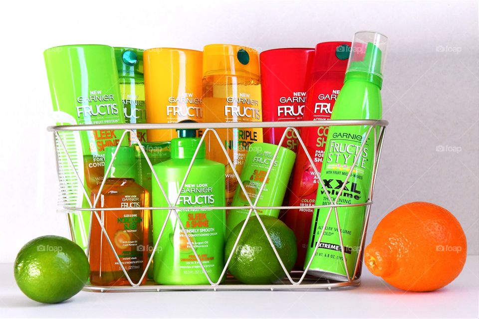 Fructis Garnier hair care products